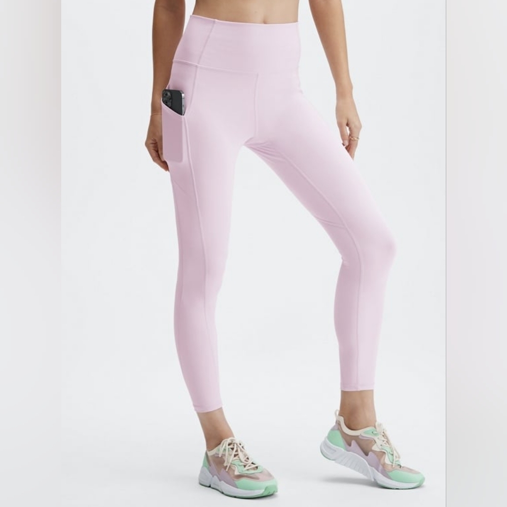 Fabletics Womens PureLuxe Pastel Lavender Leggings Size XS